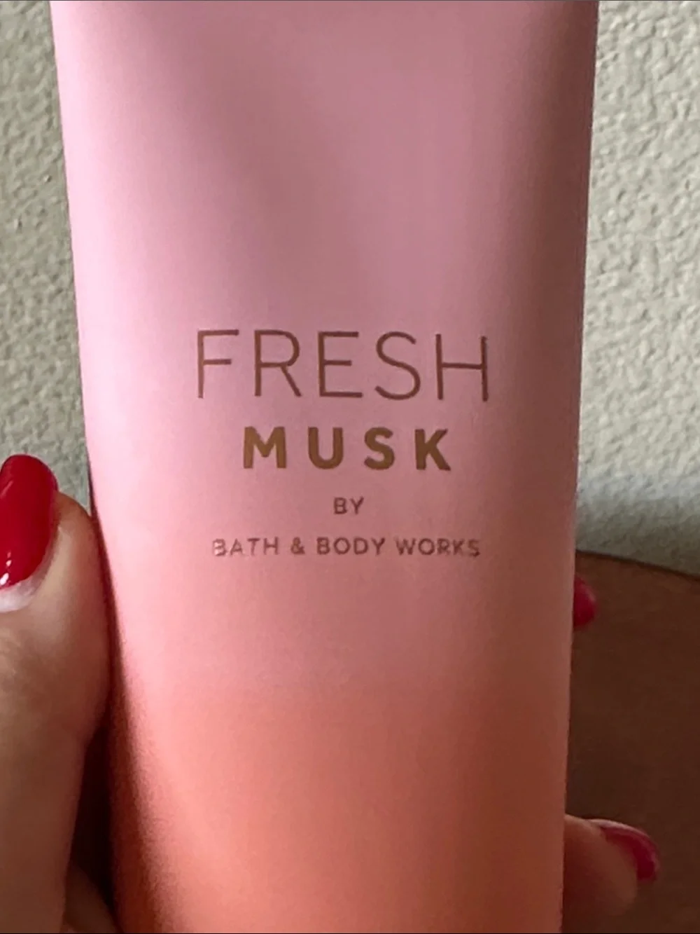 Bath & Body Works Fresh Musk Body Cream - Pink to Coral